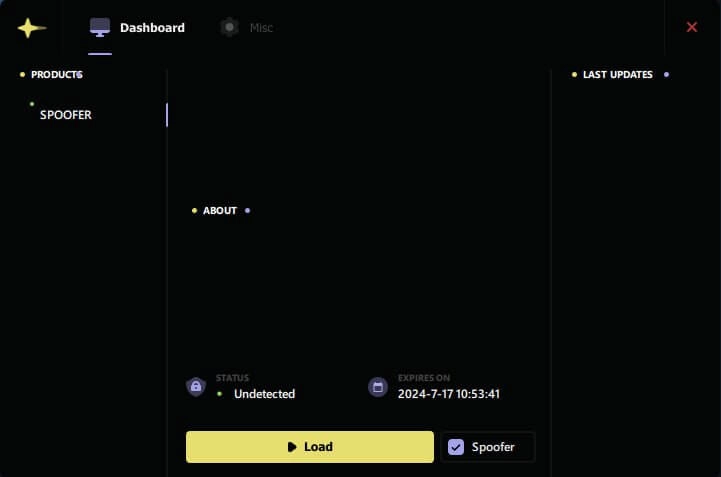 ANCIENT — Spoofer screenshot 1